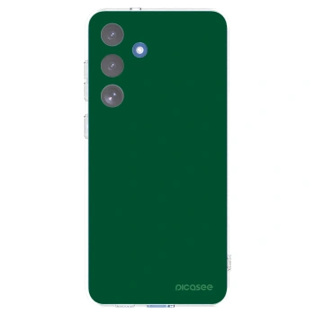 Picasee átlátszó szilikon tok az alábbi mobiltelefonokra Samsung Galaxy S25 FE 5G - Green Gleam