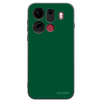 Picasee fekete szilikon tok az alábbi mobiltelefonokra OPPO Find X9 Pro - Green Gleam