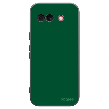 Picasee fekete szilikon tok az alábbi mobiltelefonokra Google Pixel 10a - Green Gleam