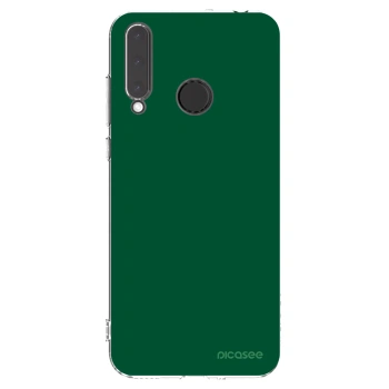 Picasee átlátszó szilikon tok az alábbi mobiltelefonokra Honor 20 Lite - Green Gleam