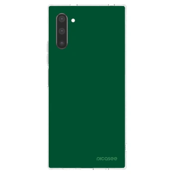 Picasee átlátszó szilikon tok az alábbi mobiltelefonokra Samsung Galaxy Note 10 N970F - Green Gleam