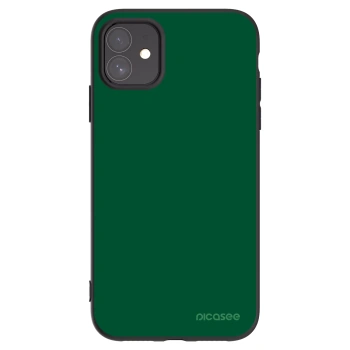 Picasee fekete szilikon tok az alábbi mobiltelefonokra Apple iPhone 11 - Green Gleam