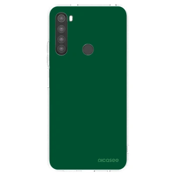 Picasee átlátszó szilikon tok az alábbi mobiltelefonokra Xiaomi Redmi Note 8 - Green Gleam