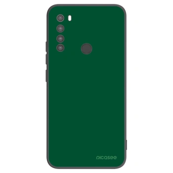 Picasee fekete szilikon tok az alábbi mobiltelefonokra Xiaomi Redmi Note 8 - Green Gleam
