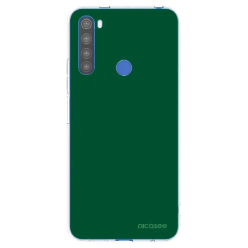Picasee átlátszó szilikon tok az alábbi mobiltelefonokra Xiaomi Redmi Note 8T - Green Gleam