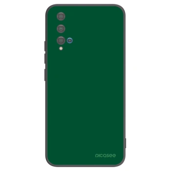 Picasee fekete szilikon tok az alábbi mobiltelefonokra Huawei Nova 5T - Green Gleam