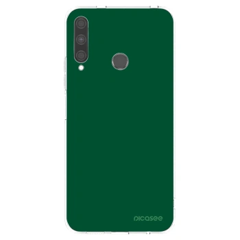 Picasee átlátszó szilikon tok az alábbi mobiltelefonokra Huawei P40 Lite E - Green Gleam