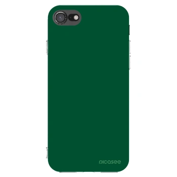 Picasee átlátszó szilikon tok az alábbi mobiltelefonokra Apple iPhone SE 2020 - Green Gleam