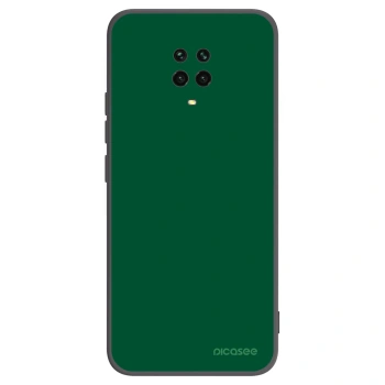 Picasee fekete szilikon tok az alábbi mobiltelefonokra Xiaomi Redmi Note 9S - Green Gleam