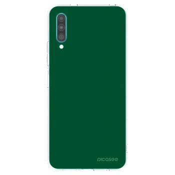 Picasee átlátszó szilikon tok az alábbi mobiltelefonokra Samsung Galaxy A30s A307F - Green Gleam