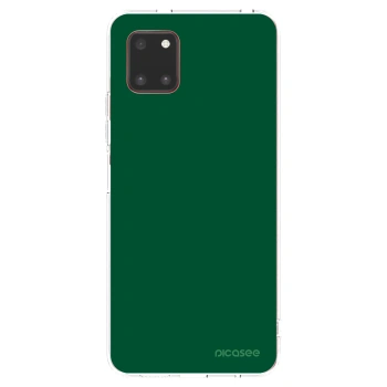 Picasee átlátszó szilikon tok az alábbi mobiltelefonokra Samsung Galaxy Note 10 Lite N770F - Green Gleam