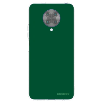 Picasee átlátszó szilikon tok az alábbi mobiltelefonokra Xiaomi Poco F2 Pro - Green Gleam
