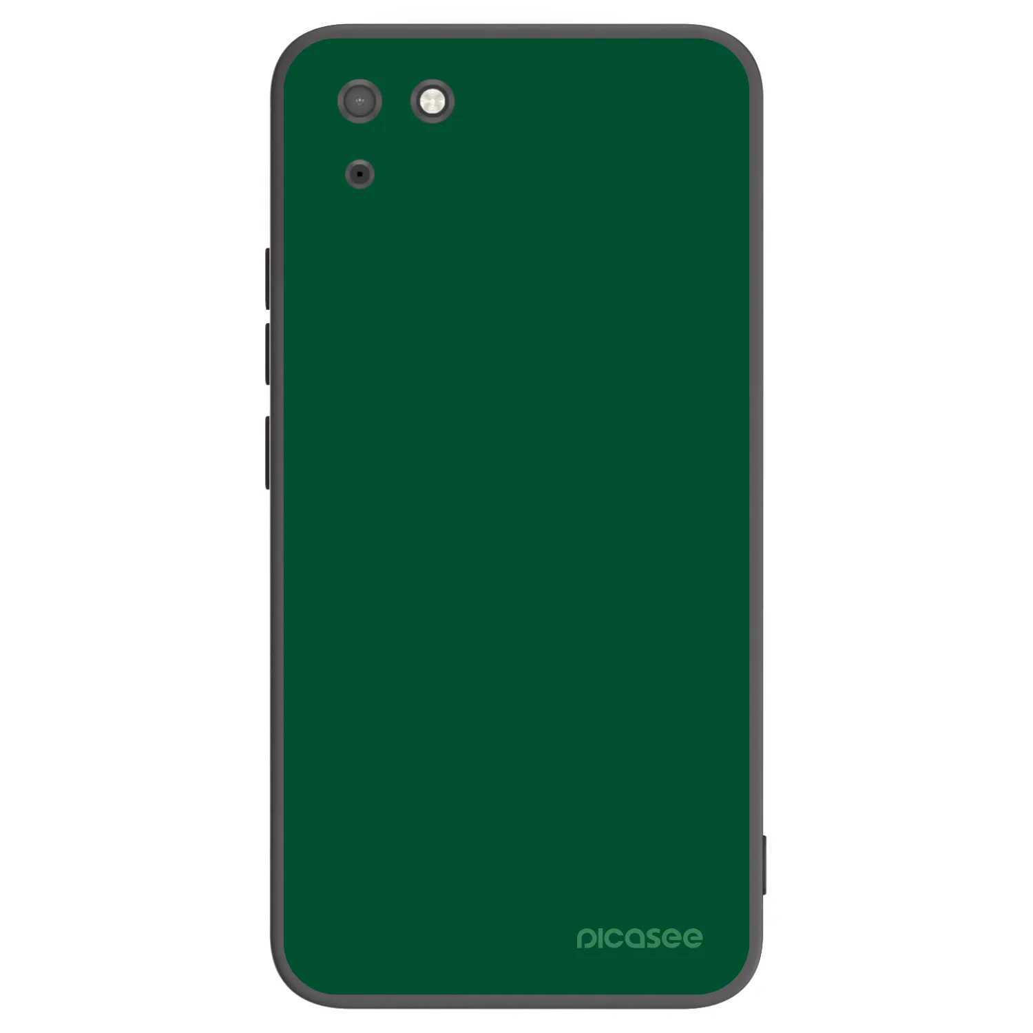 Picasee fekete szilikon tok az alábbi mobiltelefonokra Huawei Y5P - Green Gleam