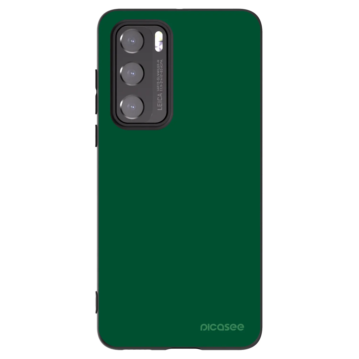 Picasee fekete szilikon tok az alábbi mobiltelefonokra Huawei P40 - Green Gleam