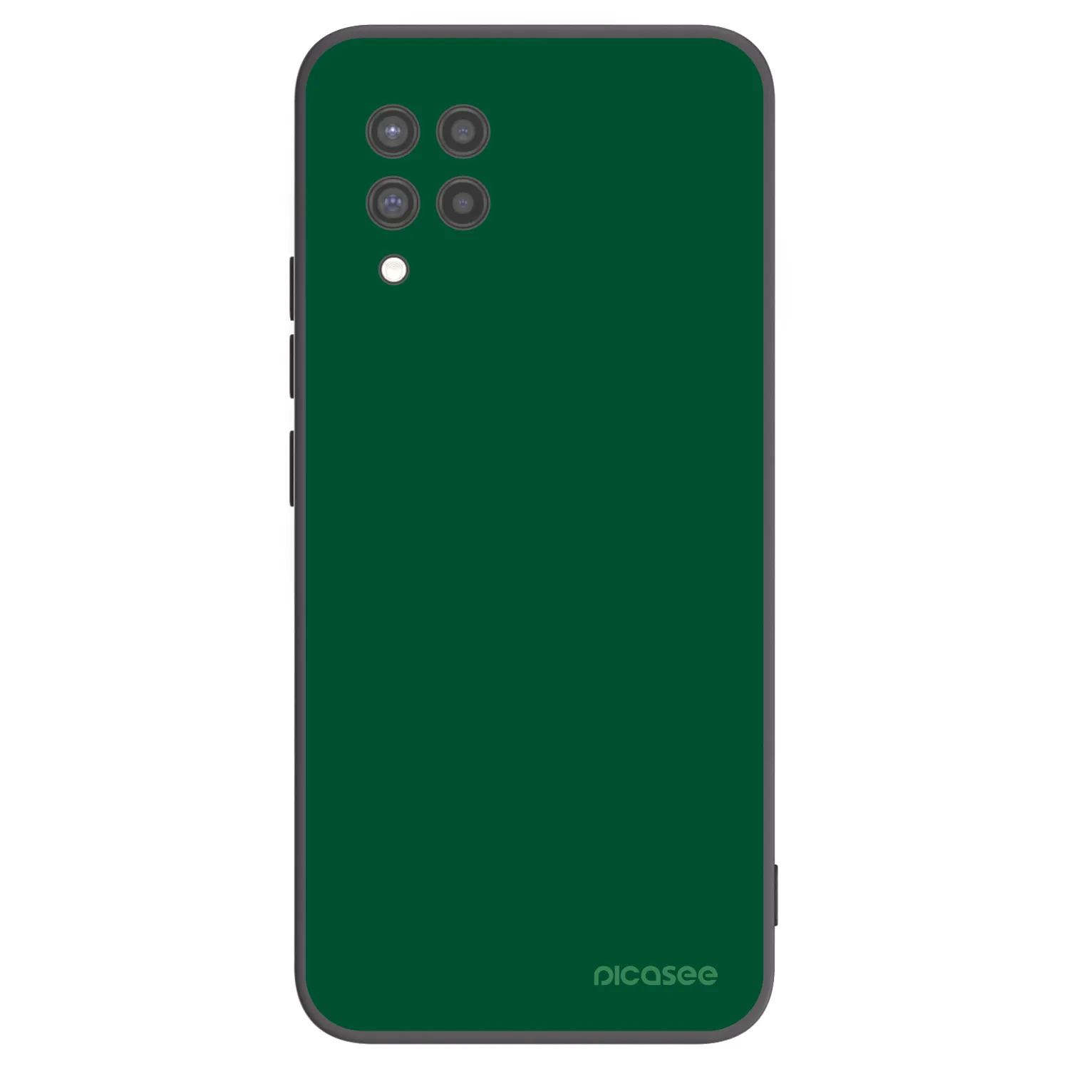 Picasee fekete szilikon tok az alábbi mobiltelefonokra Samsung Galaxy A42 A426B - Green Gleam