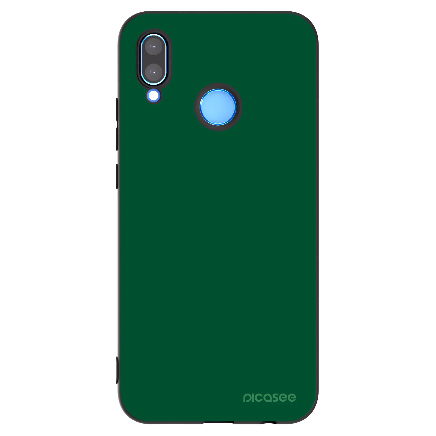 Picasee fekete szilikon tok az alábbi mobiltelefonokra Huawei Mate 40 Pro - Green Gleam