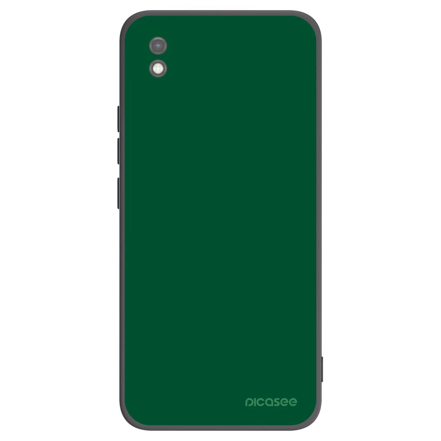 Picasee fekete szilikon tok az alábbi mobiltelefonokra Xiaomi Redmi 9AT - Green Gleam