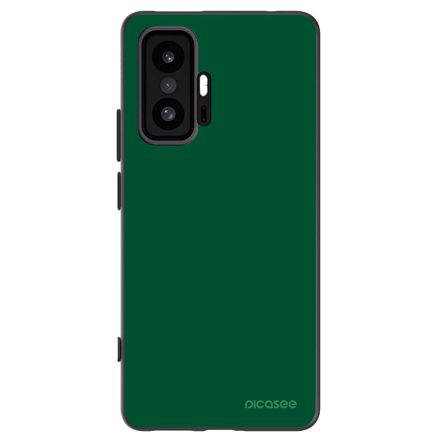 Picasee fekete szilikon tok az alábbi mobiltelefonokra Xiaomi 11T - Green Gleam