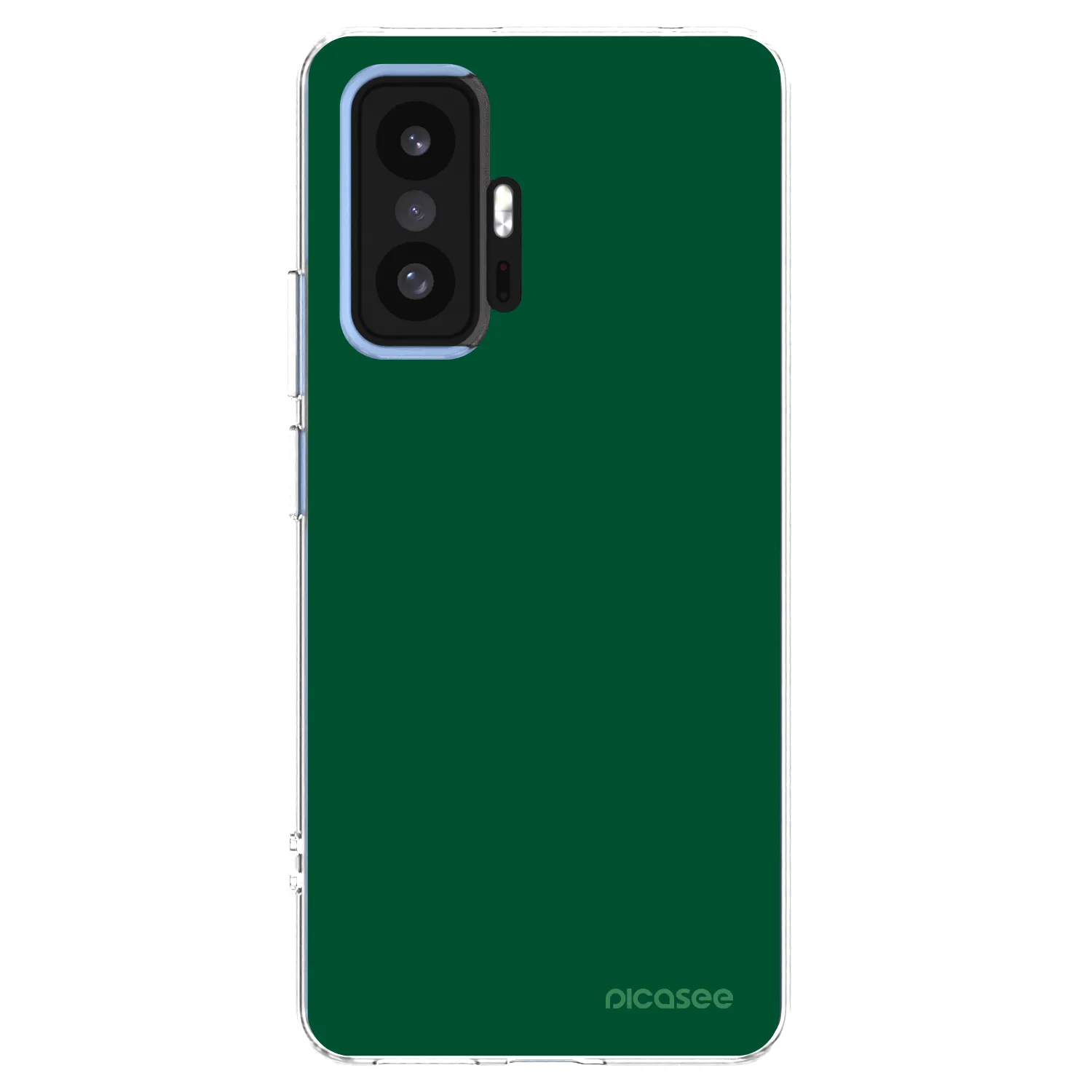Picasee átlátszó szilikon tok az alábbi mobiltelefonokra Xiaomi 11T Pro - Green Gleam