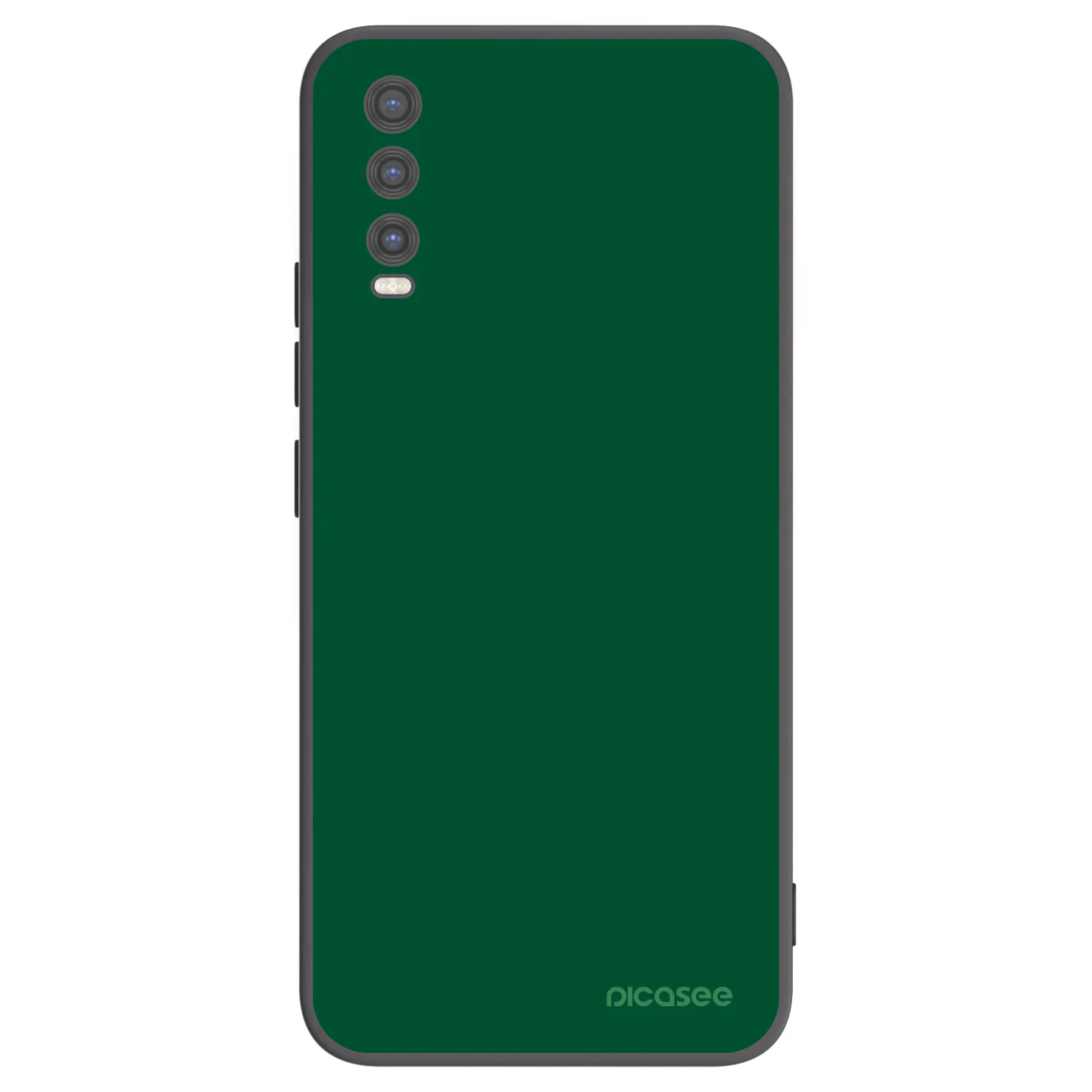 Picasee fekete szilikon tok az alábbi mobiltelefonokra Vivo Y20s - Green Gleam