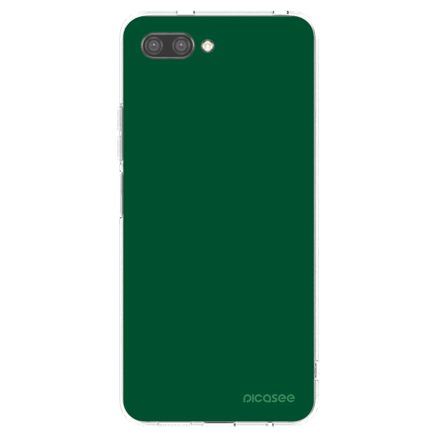Picasee átlátszó szilikon tok az alábbi mobiltelefonokra Honor 10 - Green Gleam