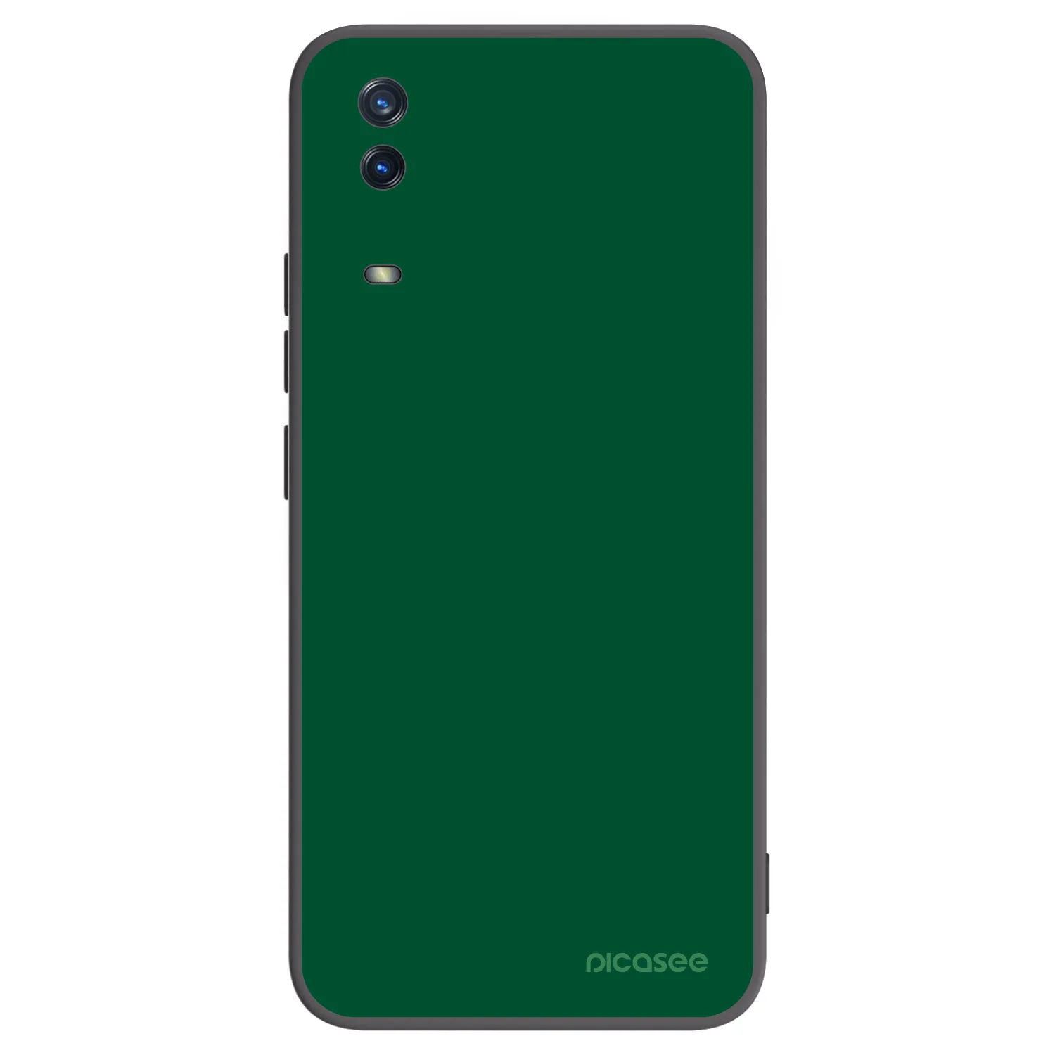 Picasee fekete szilikon tok az alábbi mobiltelefonokra Vivo Y11s - Green Gleam