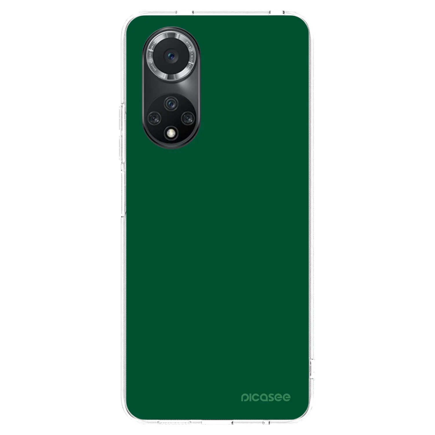 Picasee átlátszó szilikon tok az alábbi mobiltelefonokra Huawei Nova 9 SE - Green Gleam