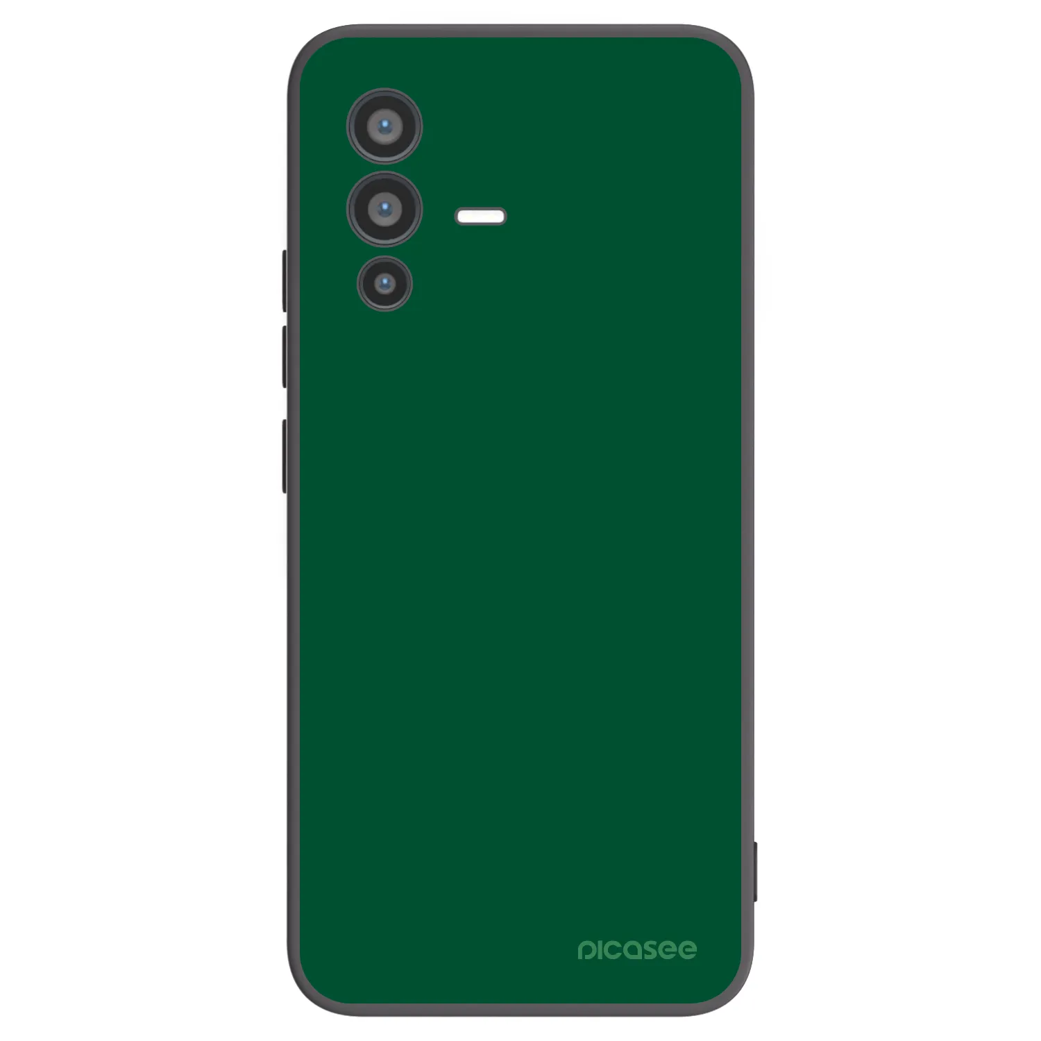 Picasee fekete szilikon tok az alábbi mobiltelefonokra Vivo V23 5G - Green Gleam