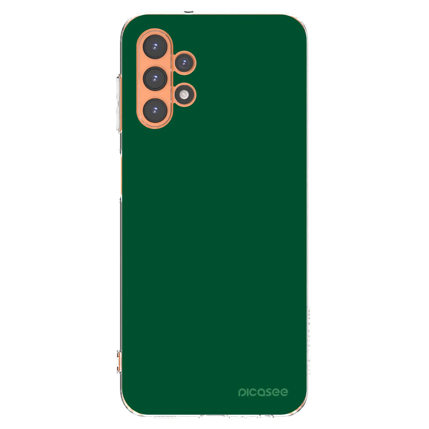 Picasee átlátszó szilikon tok az alábbi mobiltelefonokra Samsung Galaxy A13 4G A135 - Green Gleam