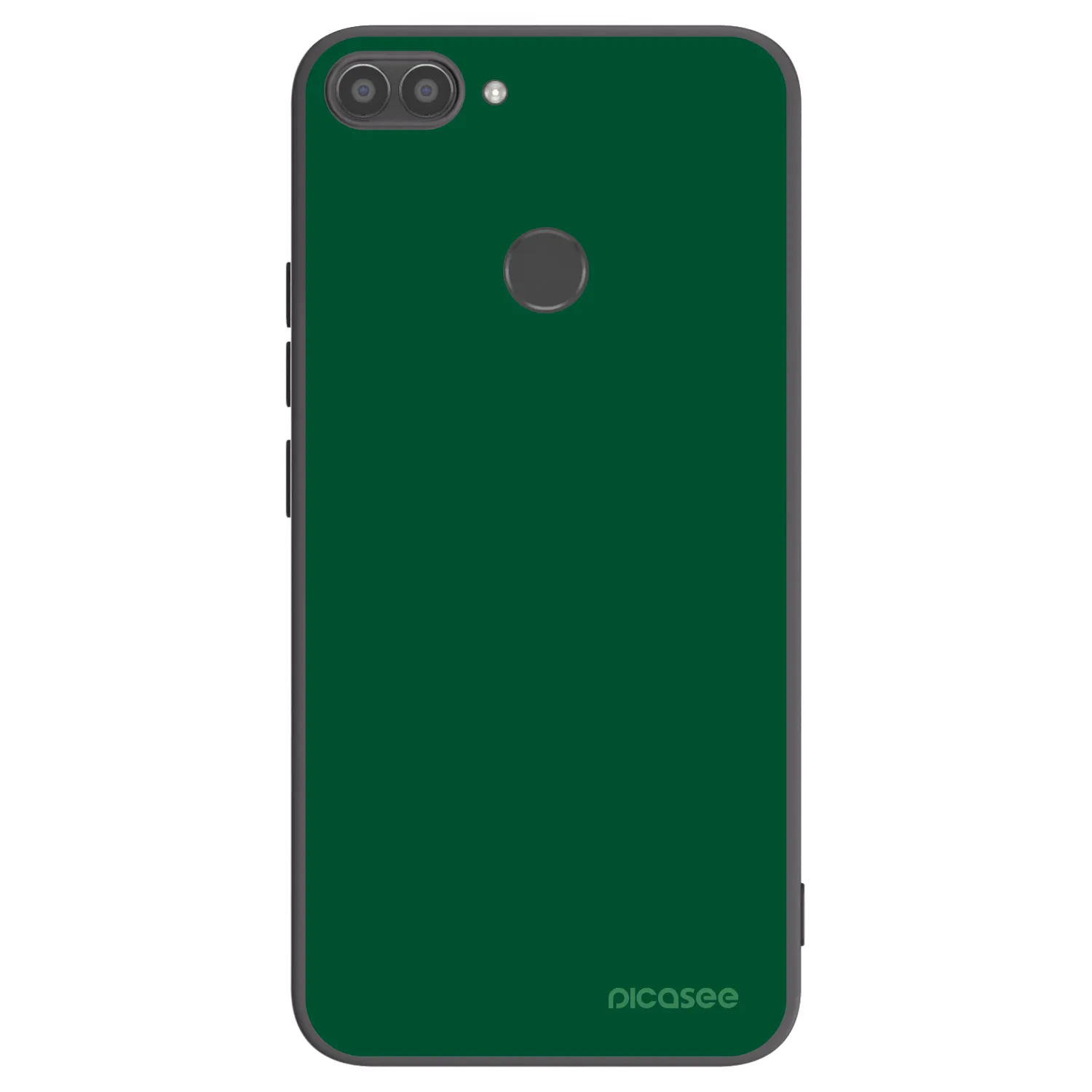 Picasee fekete szilikon tok az alábbi mobiltelefonokra Huawei P Smart - Green Gleam