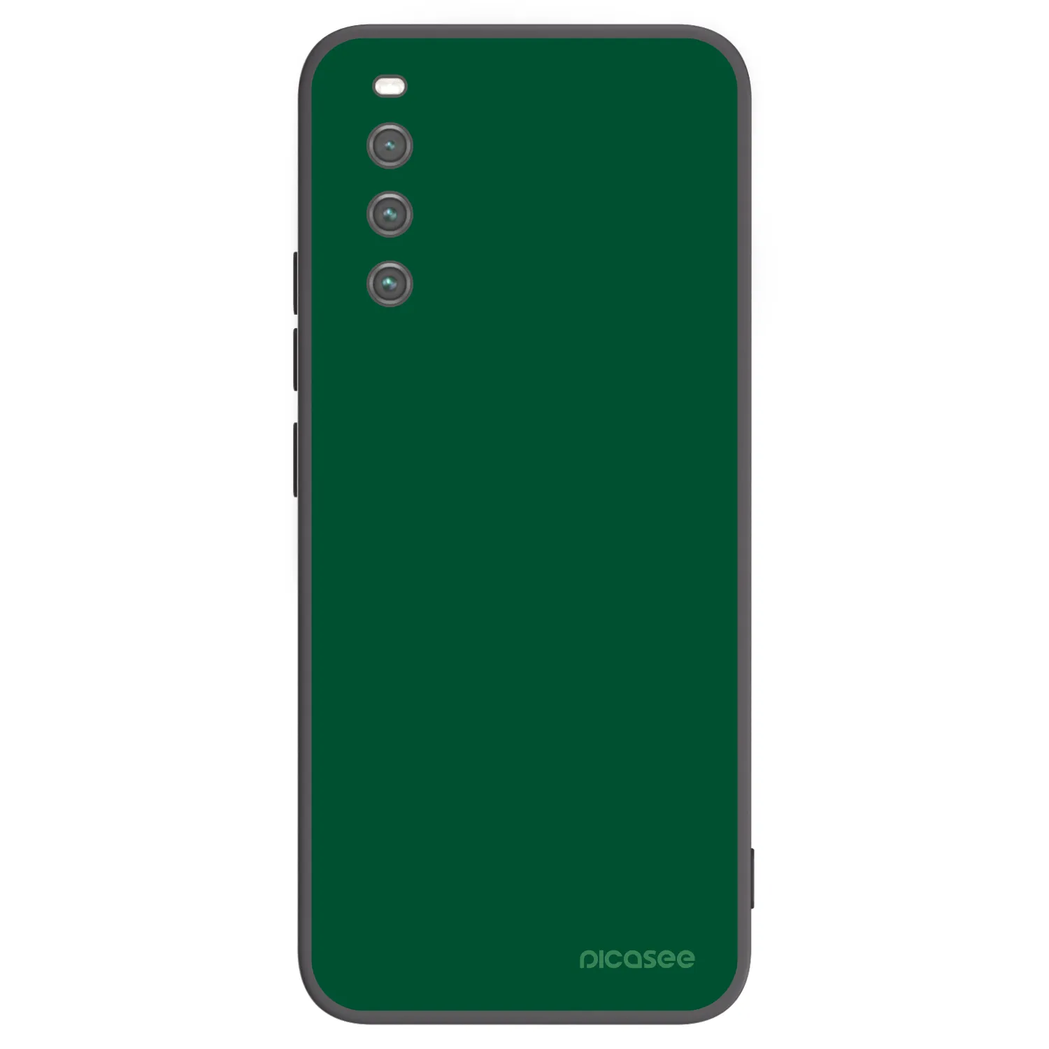 Picasee fekete szilikon tok az alábbi mobiltelefonokra Sony Xperia 10 IV 5G - Green Gleam