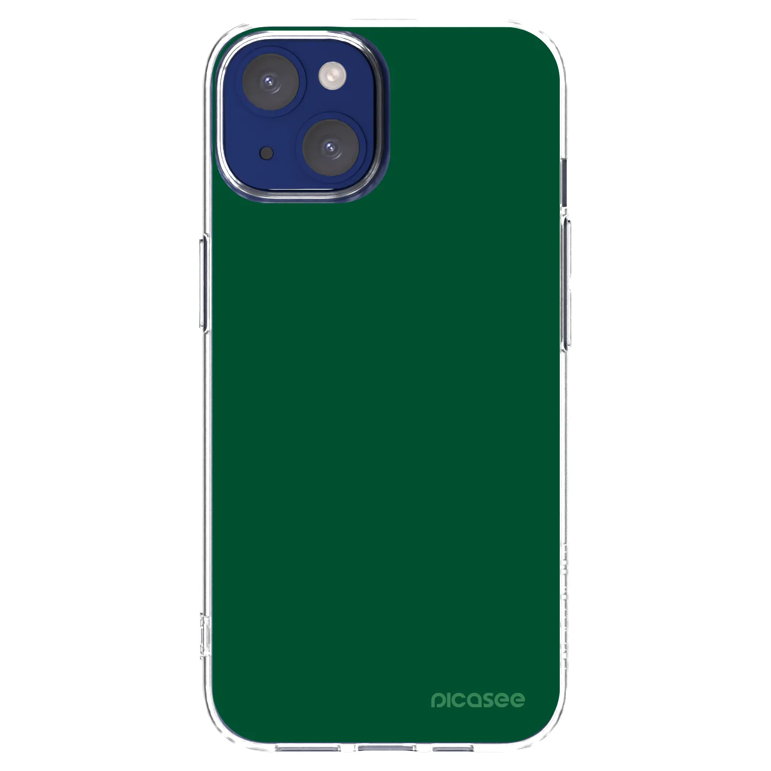Picasee átlátszó szilikon tok az alábbi mobiltelefonokra Apple iPhone 14 - Green Gleam