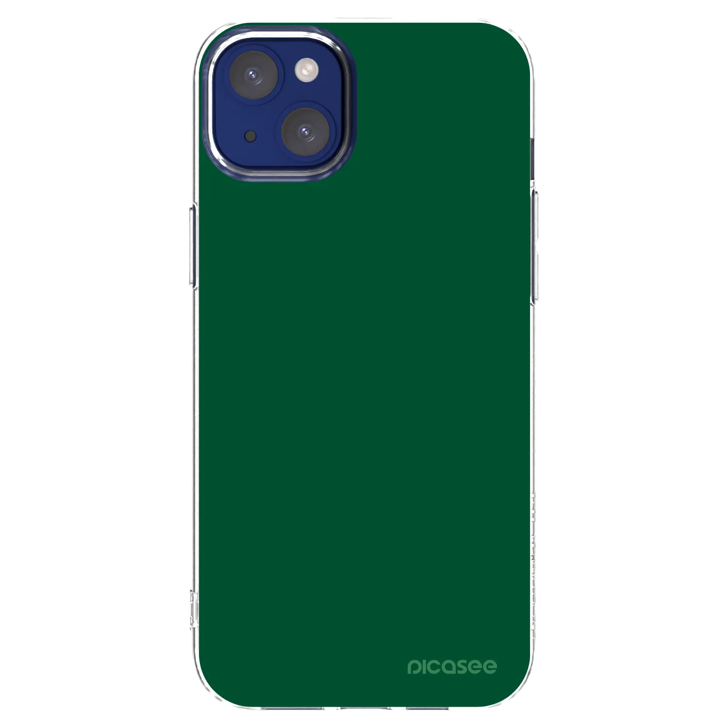 Picasee átlátszó szilikon tok az alábbi mobiltelefonokra Apple iPhone 14 Plus - Green Gleam