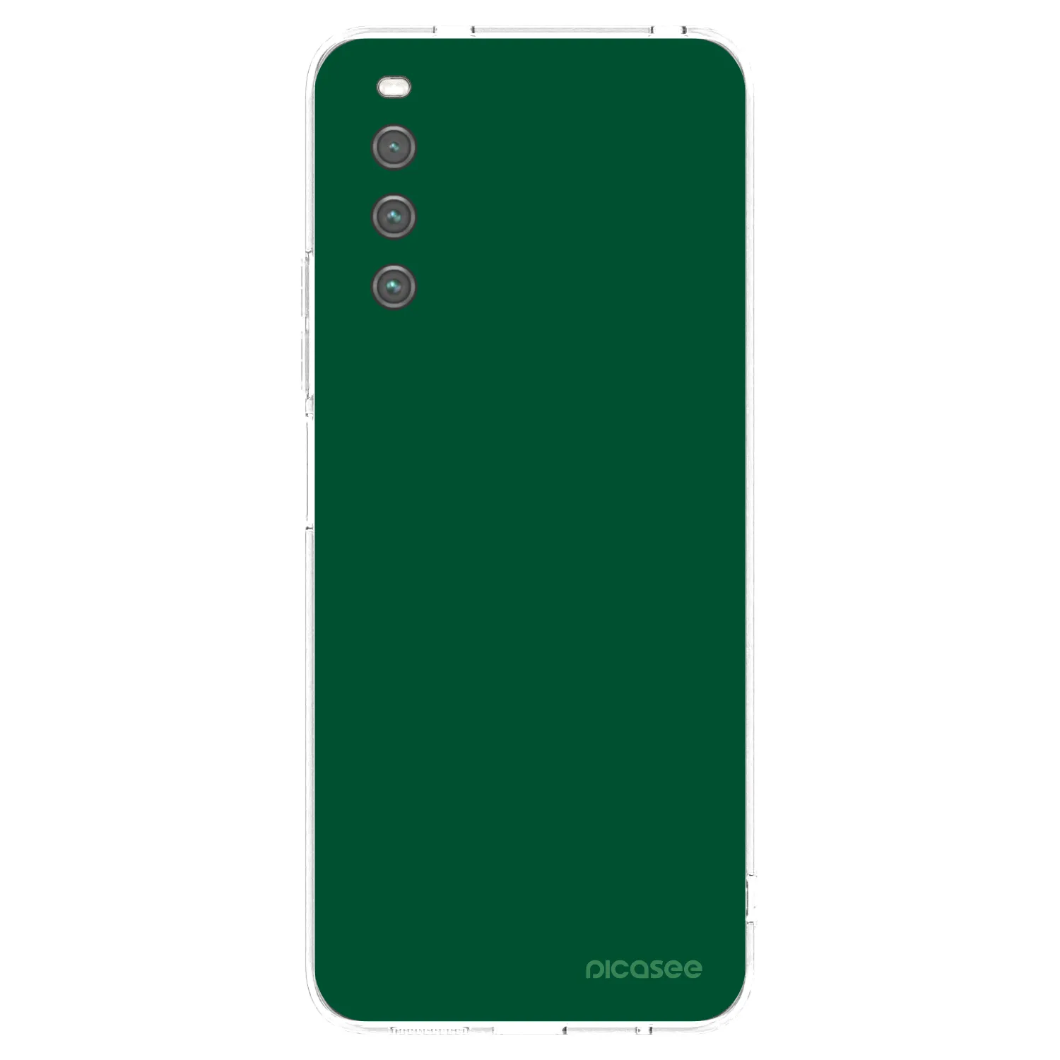 Picasee átlátszó szilikon tok az alábbi mobiltelefonokra Sony Xperia 10 IV 5G - Green Gleam