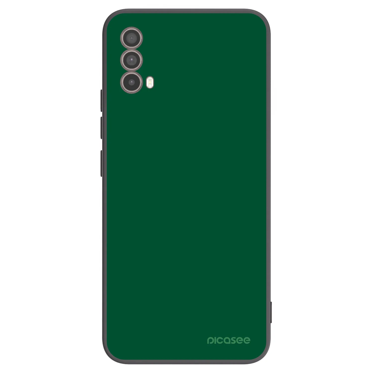 Picasee fekete szilikon tok az alábbi mobiltelefonokra Motorola Moto E40 - Green Gleam