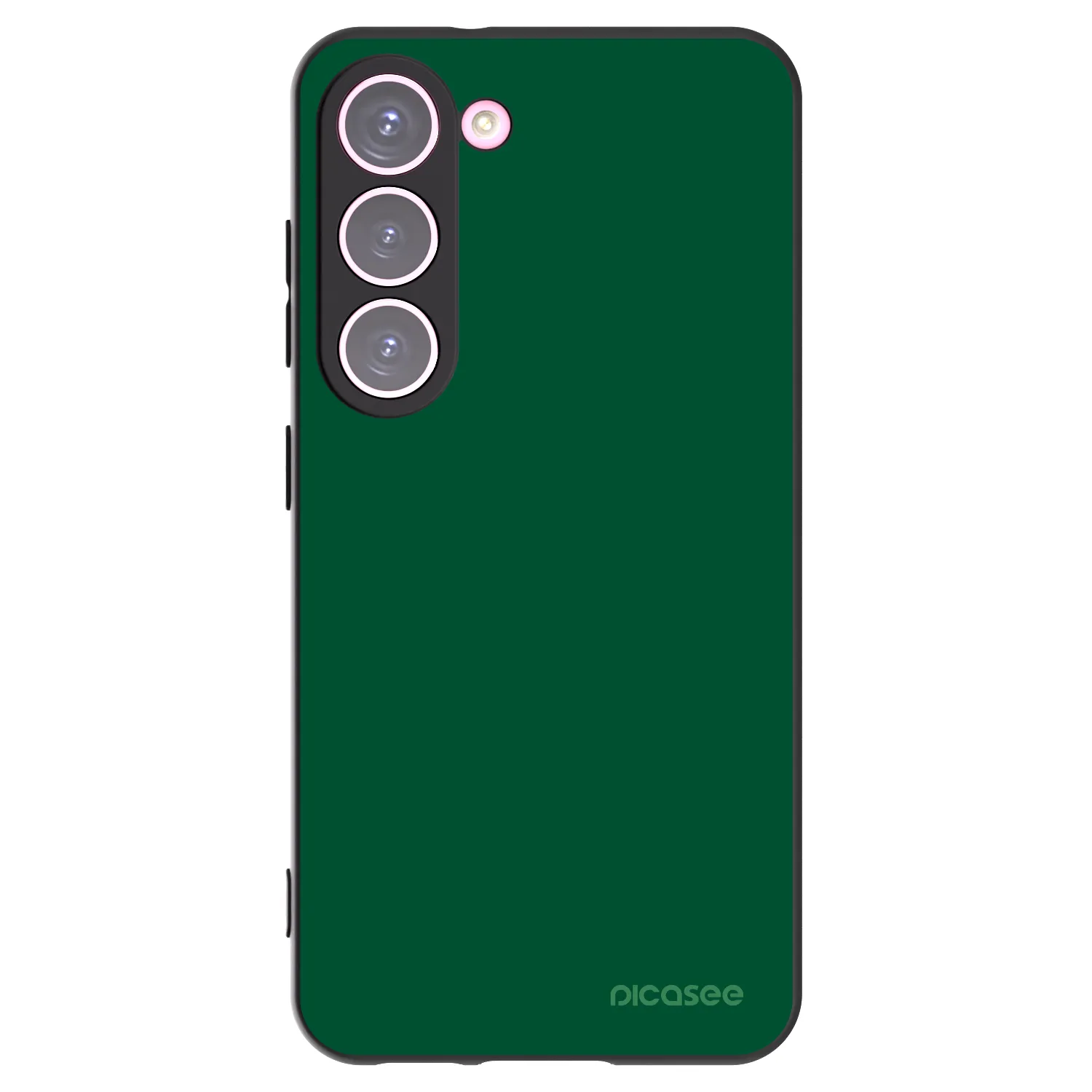 Picasee fekete szilikon tok az alábbi mobiltelefonokra Samsung Galaxy S23 5G - Green Gleam