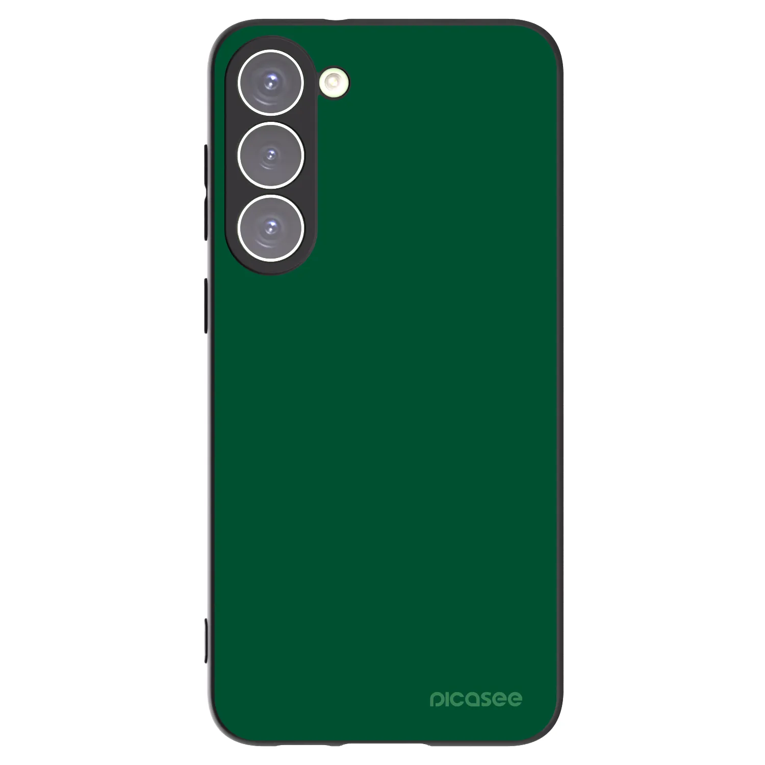 Picasee fekete szilikon tok az alábbi mobiltelefonokra Samsung Galaxy S23+ 5G - Green Gleam