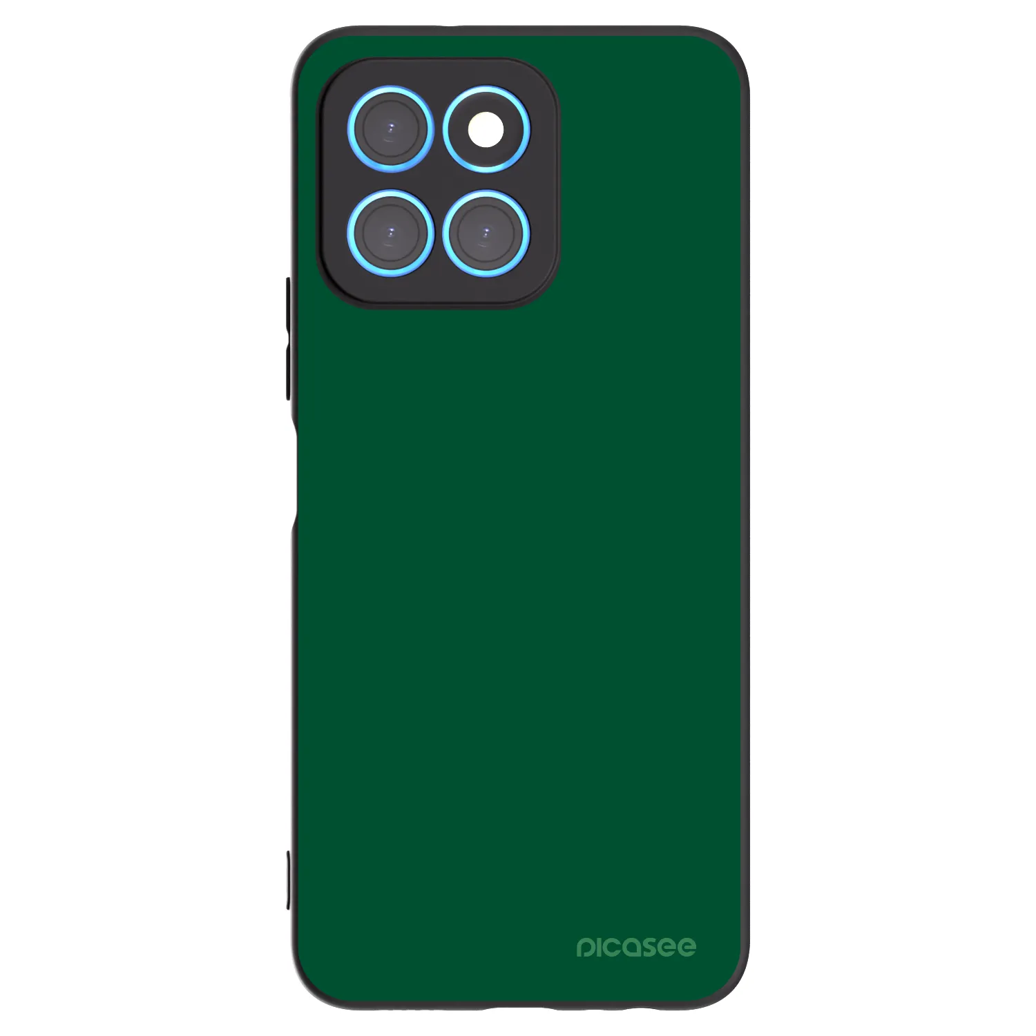Picasee fekete szilikon tok az alábbi mobiltelefonokra Honor X8 5G - Green Gleam