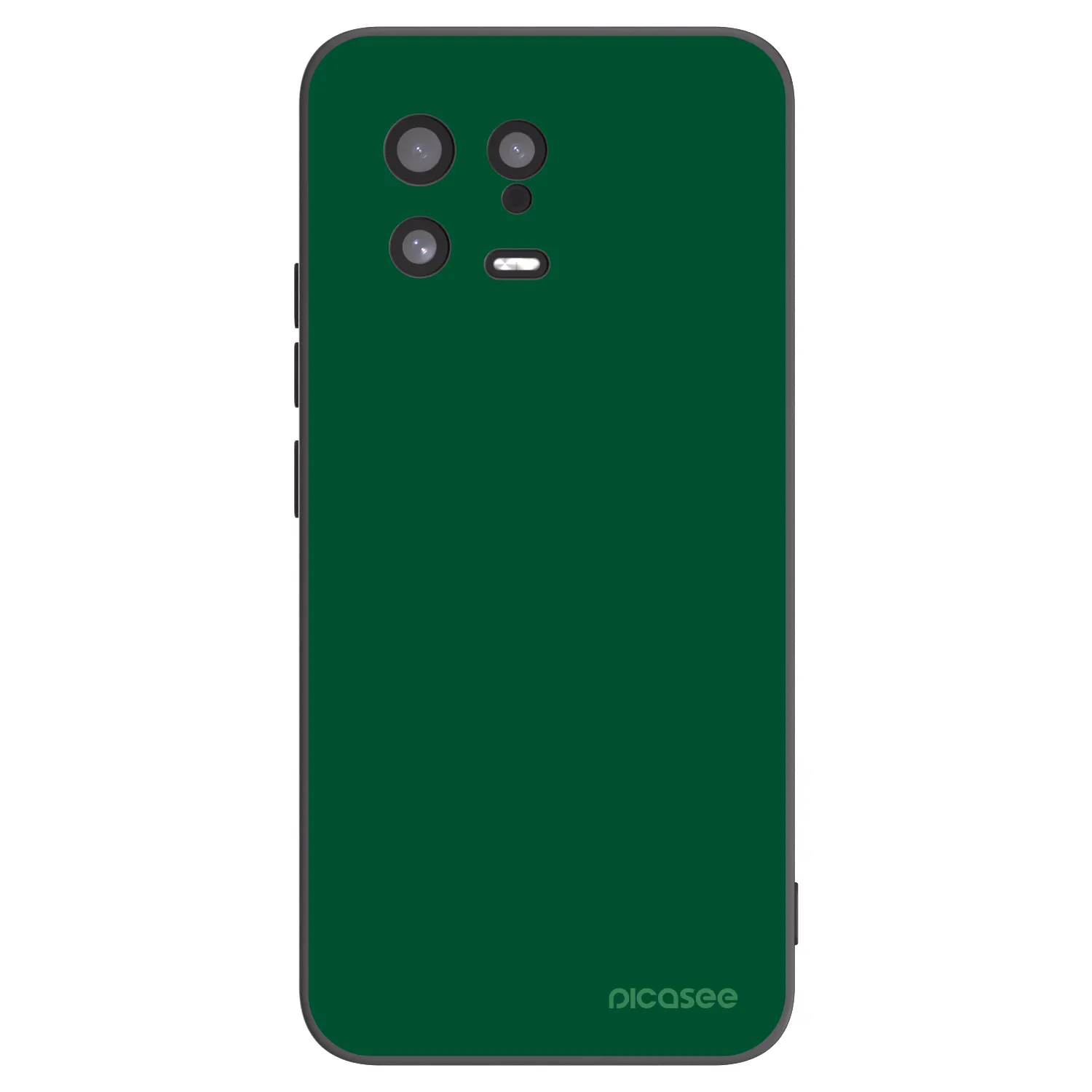 Picasee fekete szilikon tok az alábbi mobiltelefonokra Xiaomi 13 - Green Gleam