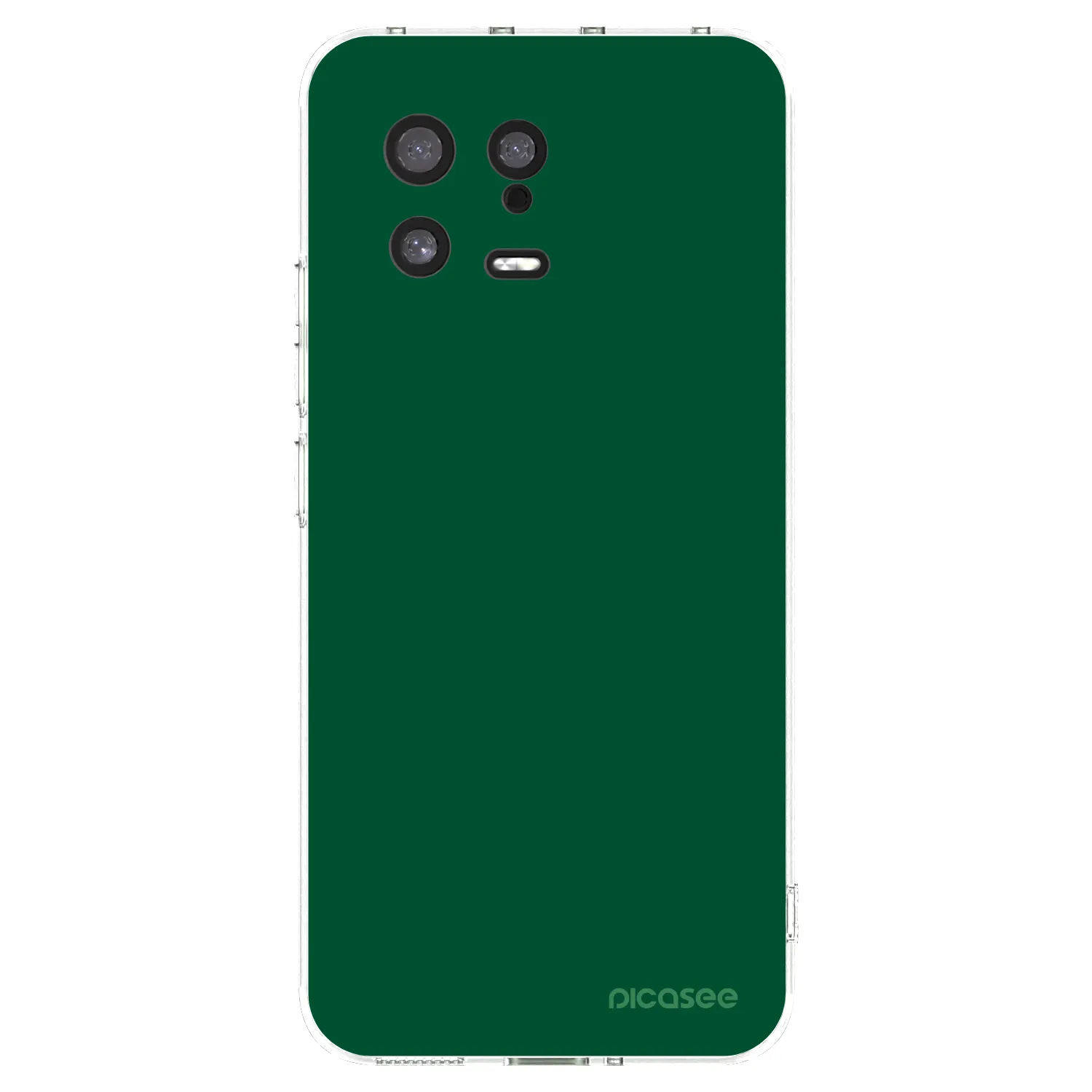 Picasee átlátszó szilikon tok az alábbi mobiltelefonokra Xiaomi 13 - Green Gleam