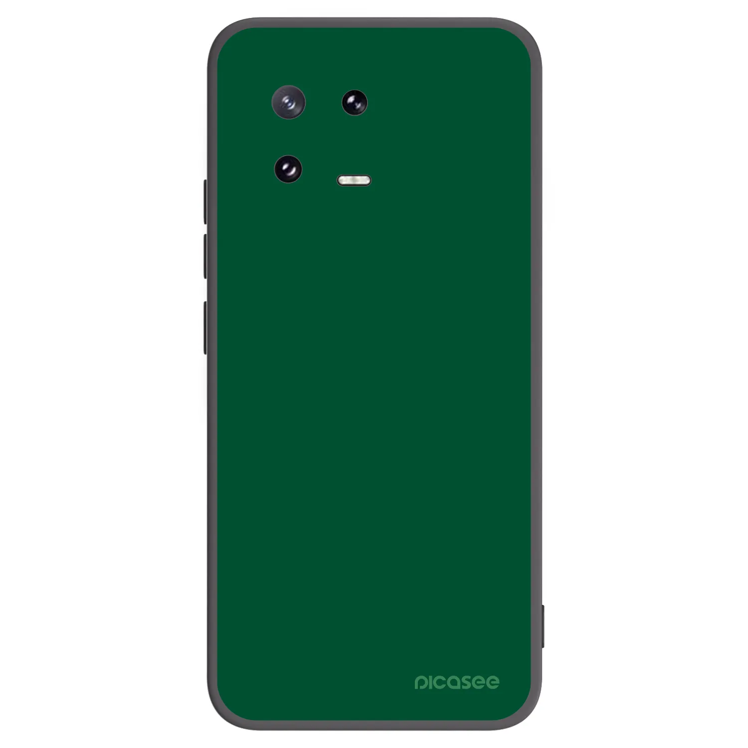 Picasee fekete szilikon tok az alábbi mobiltelefonokra Xiaomi 13 Pro - Green Gleam