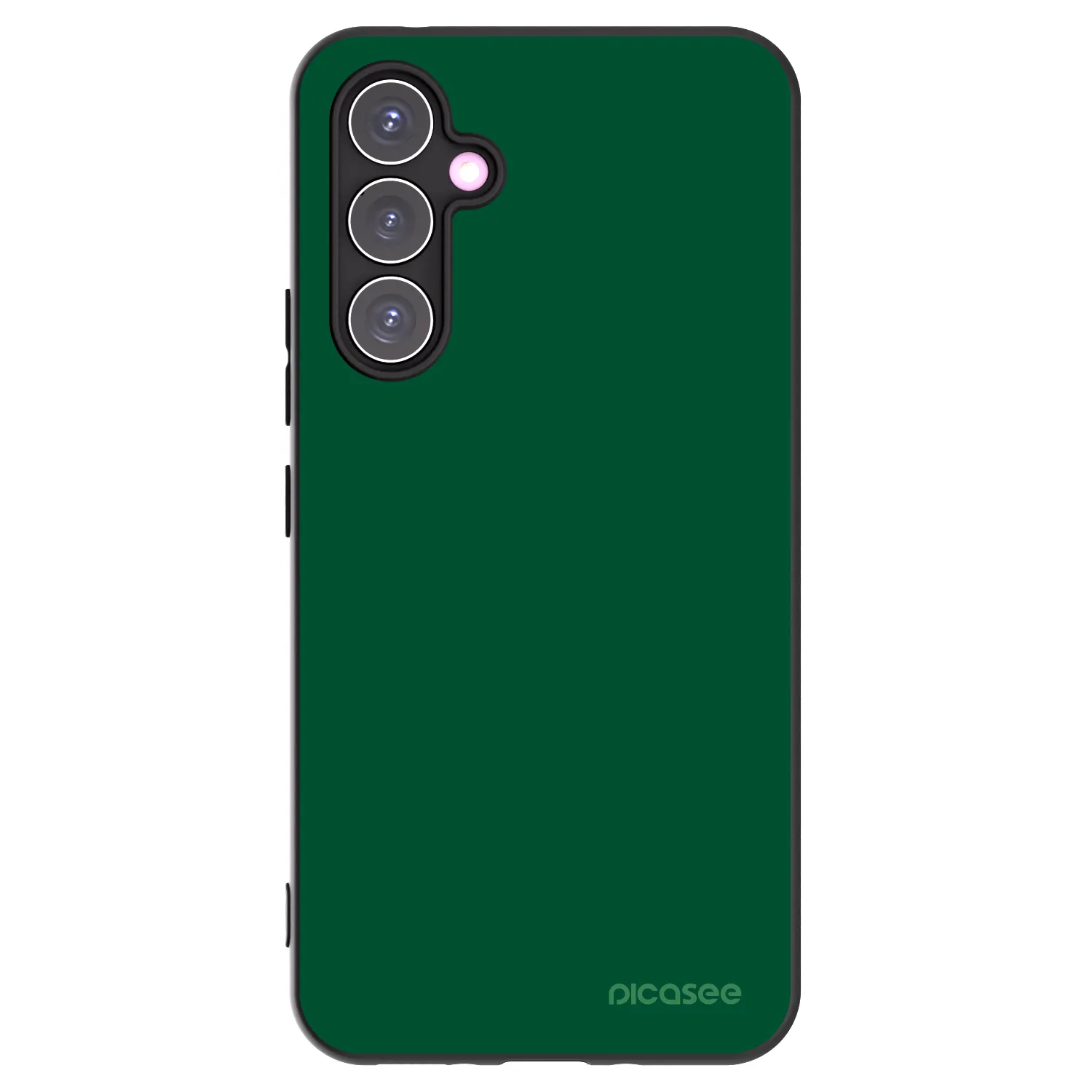 Picasee fekete szilikon tok az alábbi mobiltelefonokra Samsung Galaxy A54 5G A546B - Green Gleam
