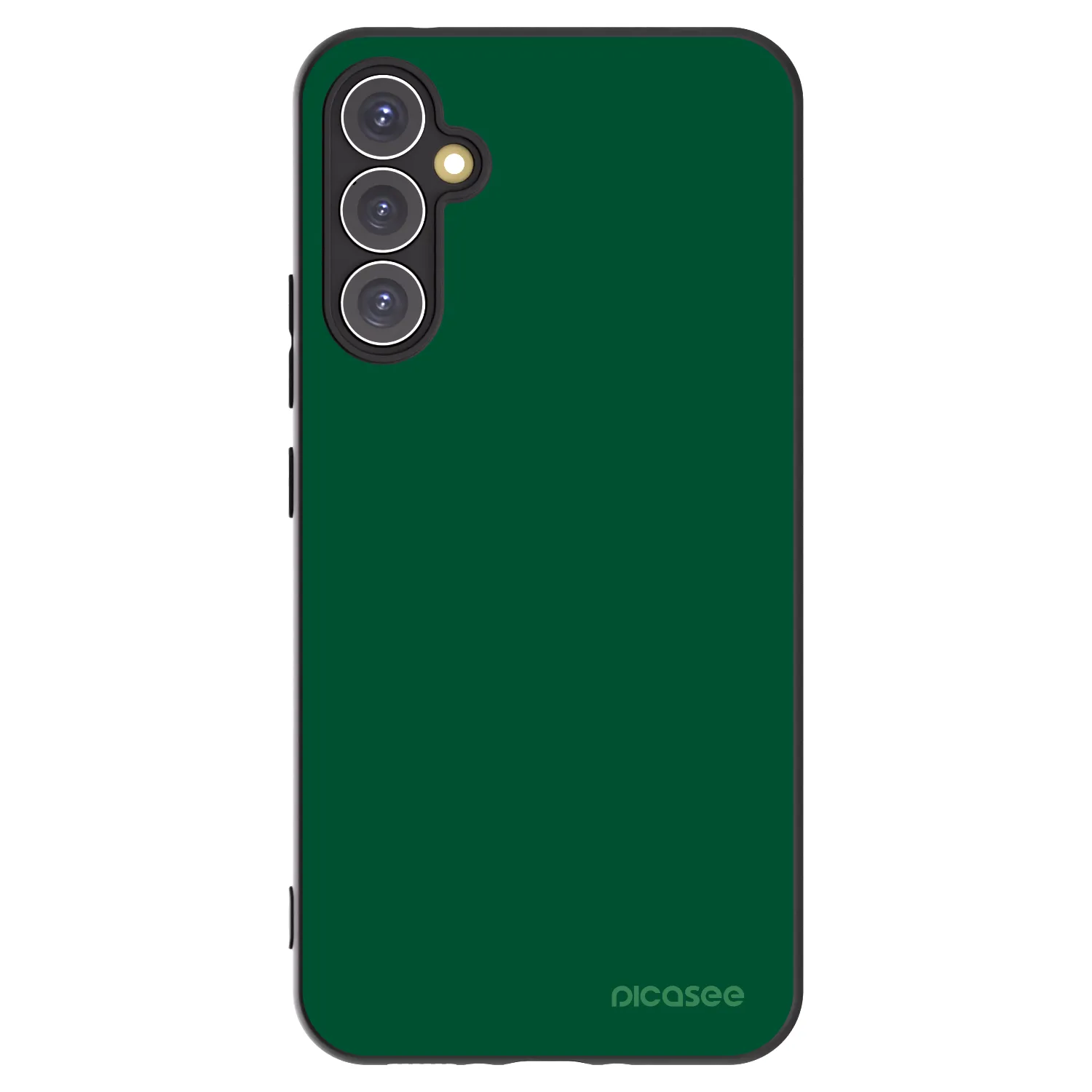Picasee fekete szilikon tok az alábbi mobiltelefonokra Samsung Galaxy A34 5G A346B - Green Gleam