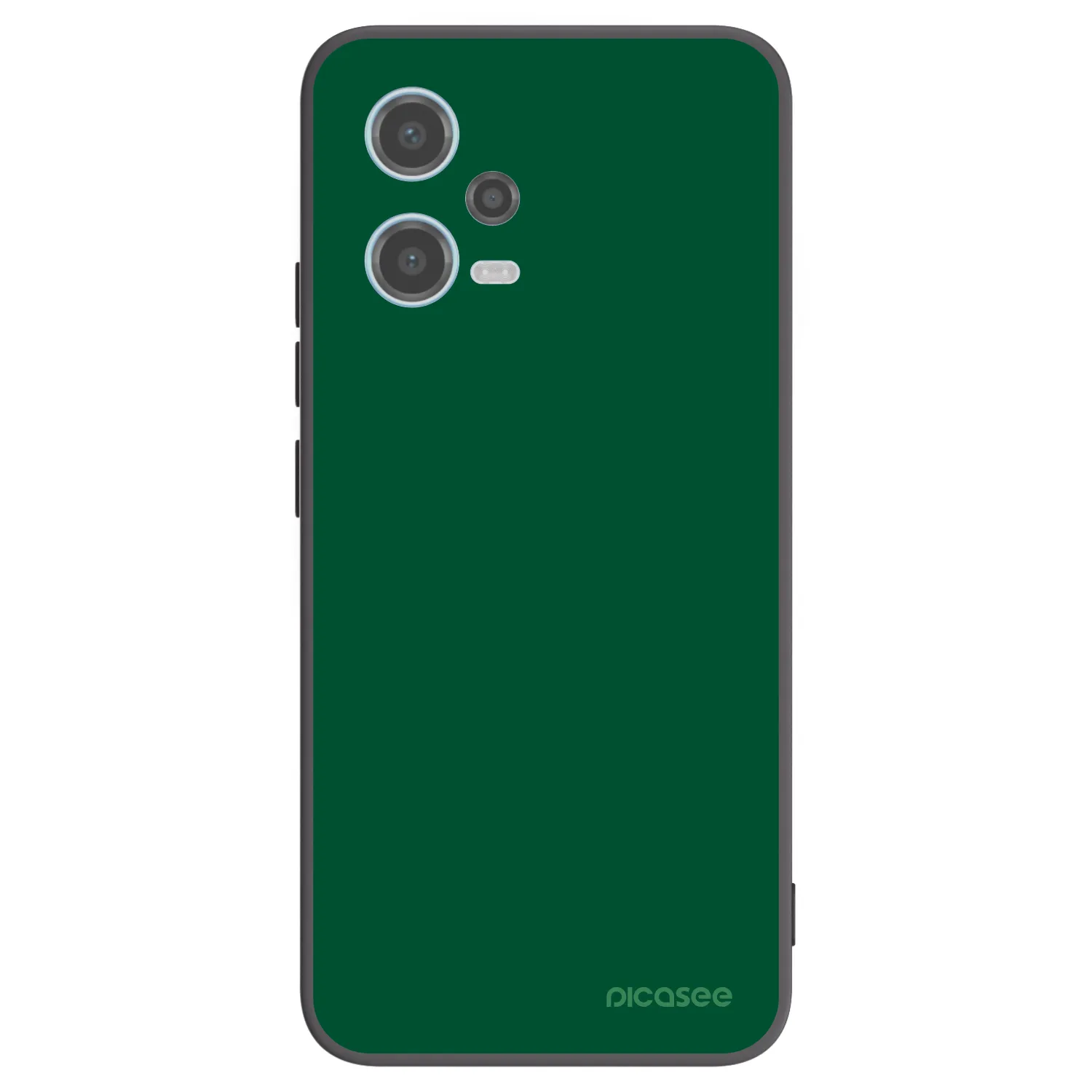 Picasee fekete szilikon tok az alábbi mobiltelefonokra Xiaomi Redmi Note 12 5G - Green Gleam