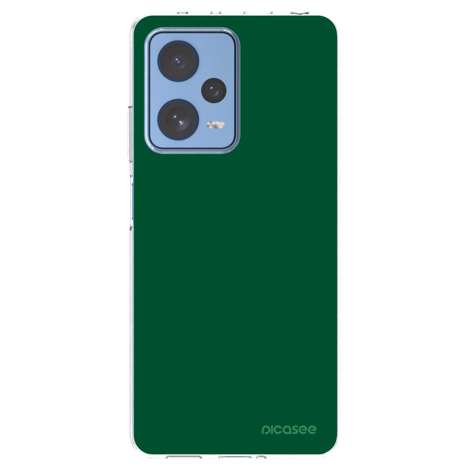 Picasee átlátszó szilikon tok az alábbi mobiltelefonokra Xiaomi Redmi Note 12 Pro 5G - Green Gleam