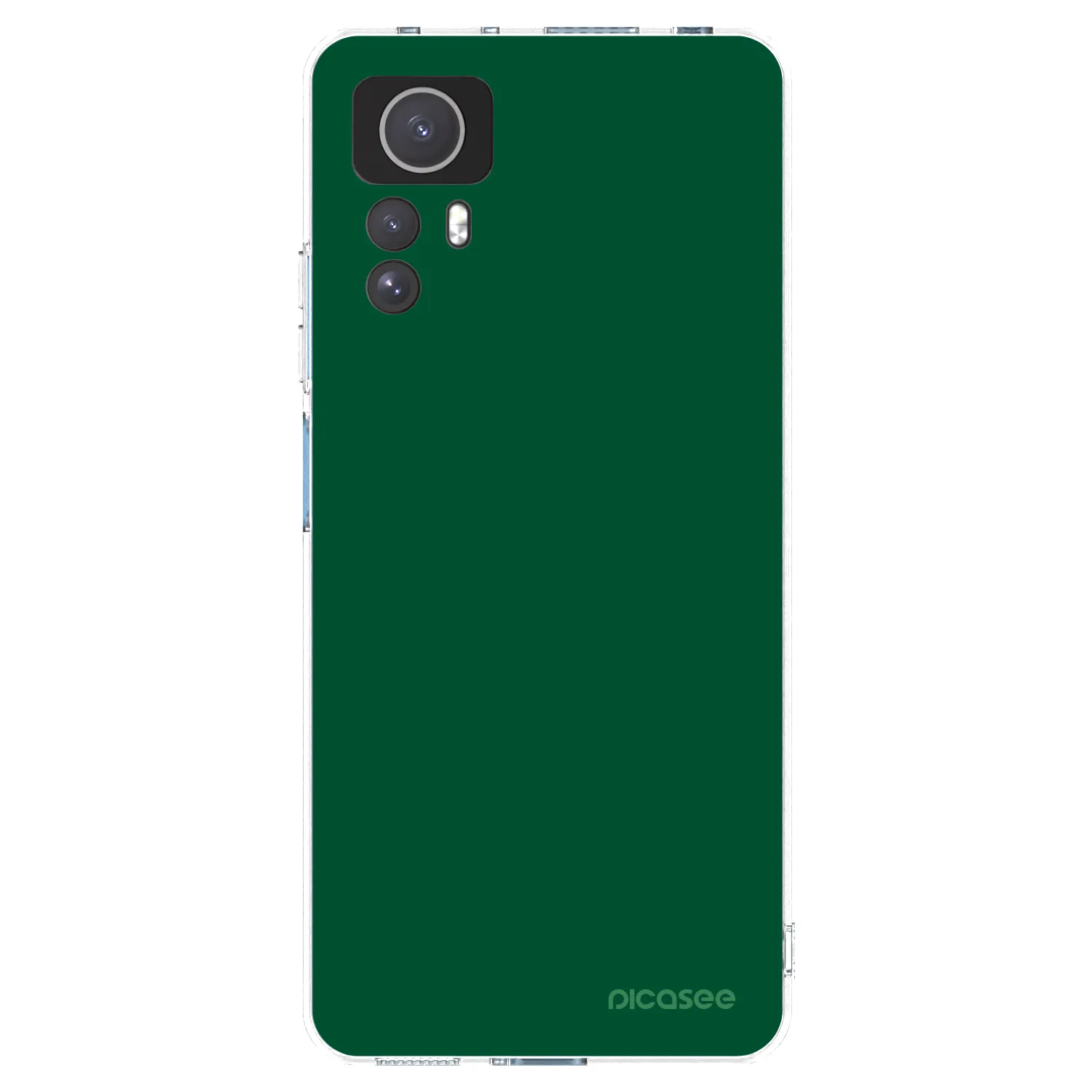 Picasee átlátszó szilikon tok az alábbi mobiltelefonokra Xiaomi Redmi Note 12S - Green Gleam