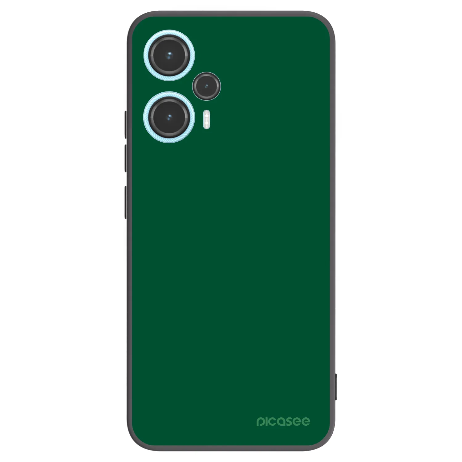 Picasee fekete szilikon tok az alábbi mobiltelefonokra Xiaomi Poco F5 - Green Gleam