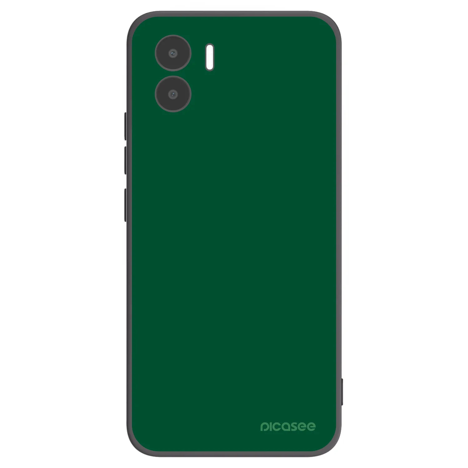 Picasee fekete szilikon tok az alábbi mobiltelefonokra Xiaomi Redmi A2 - Green Gleam