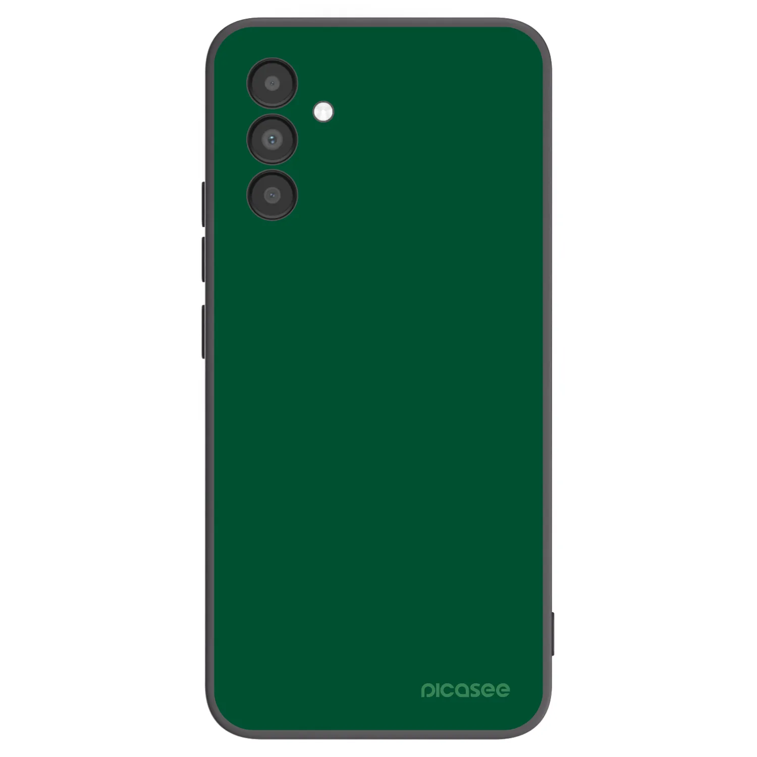 Picasee fekete szilikon tok az alábbi mobiltelefonokra Samsung Galaxy A04s A047F - Green Gleam
