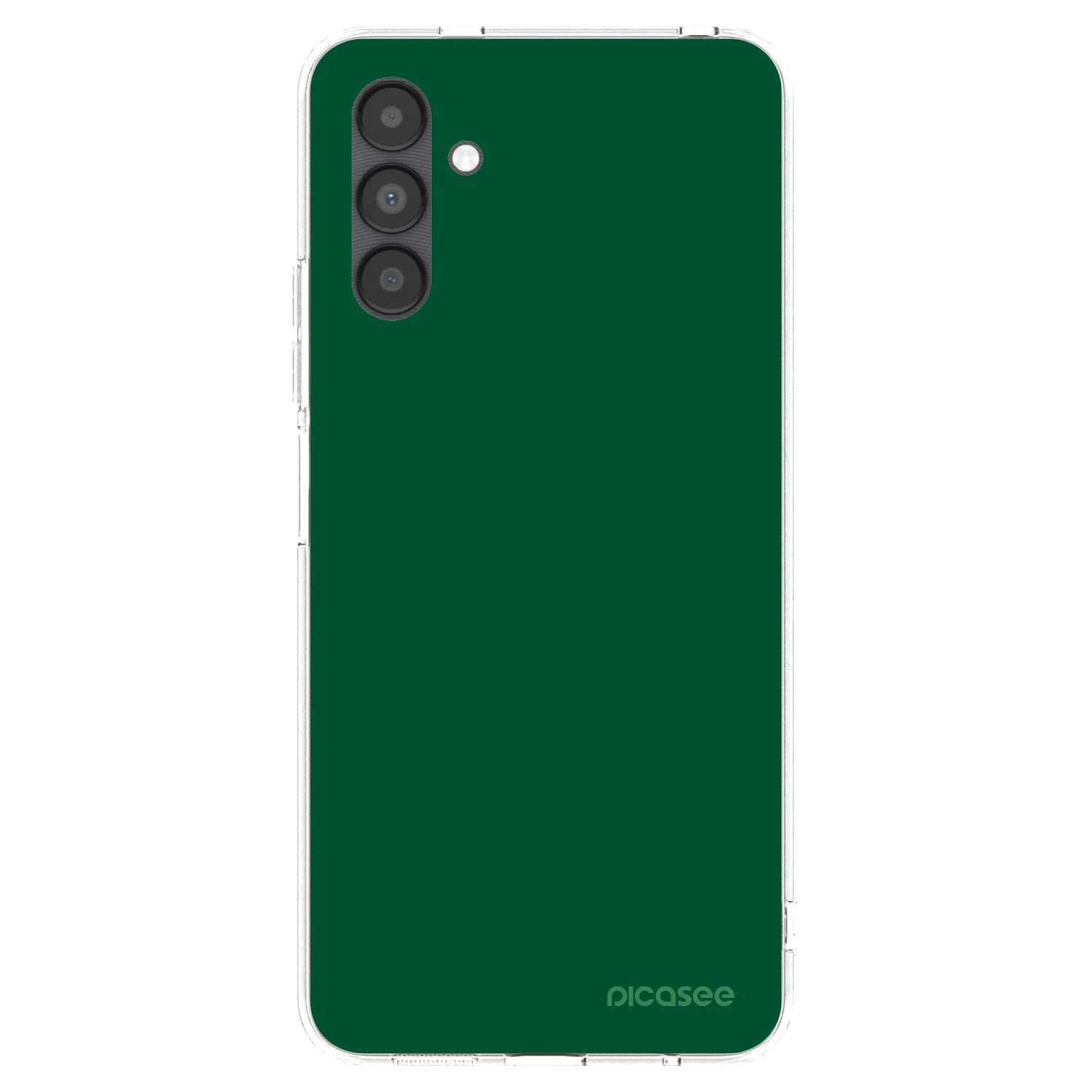 Picasee átlátszó szilikon tok az alábbi mobiltelefonokra Samsung Galaxy A04s A047F - Green Gleam